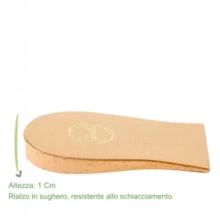 Clearance Alzatacco 1cm Rigido per Rialzare il Tallone delle Scarpe Plantari
