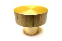 Sale Base per Torchio in Ottone 28mm da utilizzare con Fustelle per fori Fustelle Per Fori