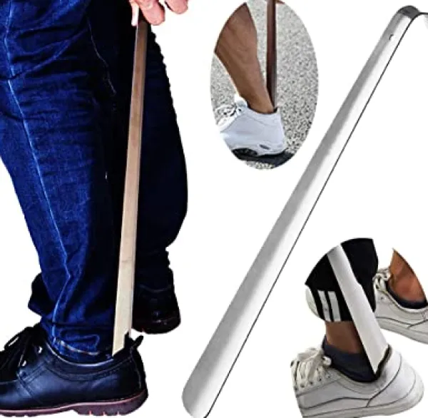 Sale Calzante in Metallo Satinato Calza Scarpe lungo 40cm Calzanti Classici