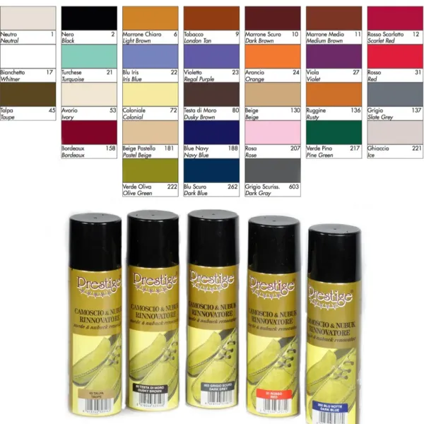 Clearance Camoscina Rinnova Colore per Scarpe in Camoscio e Nabuk - Camoscina Rinnova Colore|Impearmibilizanti
