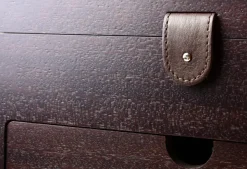 Outlet Cassetta in pregiato Legno Completa per Rinnovare Scarpe in Pelle e Camoscio- Paris Grand Cube Cassette Porta Lucidi Da Scarpe|Set Pulizia Scarpa