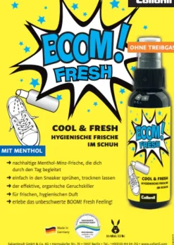 Hot Boom Cool and Fresh Spray Deodorante Igienizzante per Sneakers Deodoranti Per Scarpe|Pulizia Sneakers