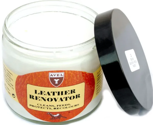 New Crema per Divani in Pelle e Interni Auto Rinnova e Lucida il Colore - Avel 275ml Colori Per Rinnovare Borse|Lucido Per Sedili In Pelle