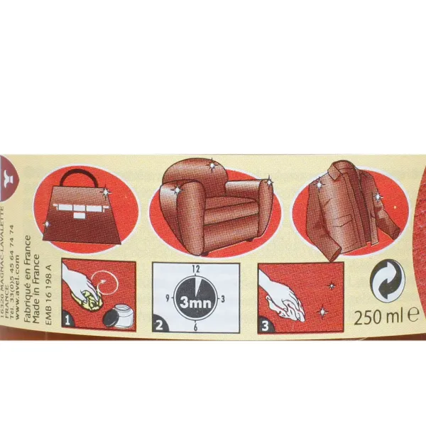 New Crema per Divani in Pelle e Interni Auto Rinnova e Lucida il Colore - Avel 275ml Colori Per Rinnovare Borse|Lucido Per Sedili In Pelle