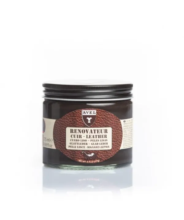 New Crema per Divani in Pelle e Interni Auto Rinnova e Lucida il Colore - Avel 275ml Colori Per Rinnovare Borse|Lucido Per Sedili In Pelle