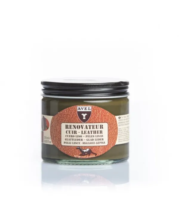 New Crema per Divani in Pelle e Interni Auto Rinnova e Lucida il Colore - Avel 275ml Colori Per Rinnovare Borse|Lucido Per Sedili In Pelle
