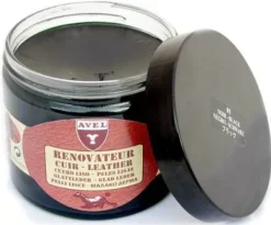 New Crema per Divani in Pelle e Interni Auto Rinnova e Lucida il Colore - Avel 275ml Colori Per Rinnovare Borse|Lucido Per Sedili In Pelle