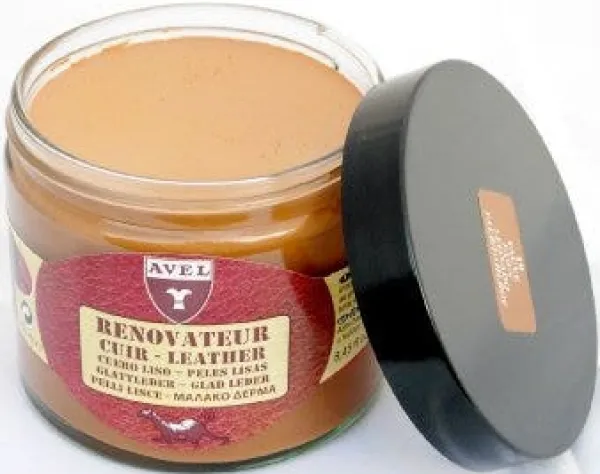 New Crema per Divani in Pelle e Interni Auto Rinnova e Lucida il Colore - Avel 275ml Colori Per Rinnovare Borse|Lucido Per Sedili In Pelle