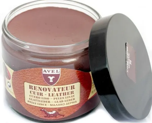New Crema per Divani in Pelle e Interni Auto Rinnova e Lucida il Colore - Avel 275ml Colori Per Rinnovare Borse|Lucido Per Sedili In Pelle