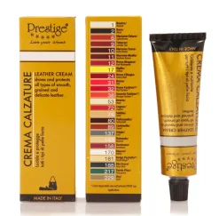 Discount Crema per Lucidare Scarpe in Pelle Liscia - 50ml Lucido Per Sedili In Pelle|Lucido Per Divani In Pelle