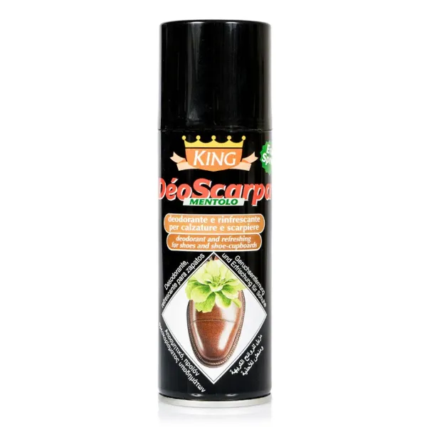 Outlet Deodorante per Scarpe Spray al Mentolo 200ml Deodoranti Per Scarpe