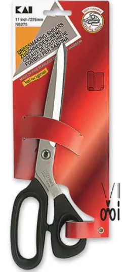 Clearance Forbici KAI Cut 5275 da Sarto Professionali Lama Dritta 27,5cm Forbici E Cesoie