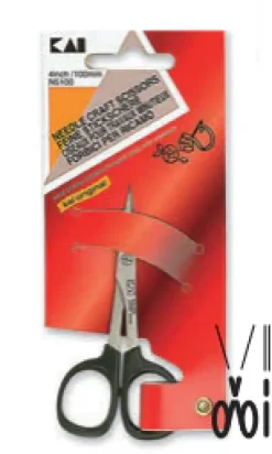 Clearance Forbici KAI Inox 5100 Lama Dritta professionali da Ricamo 10cm Forbici E Cesoie