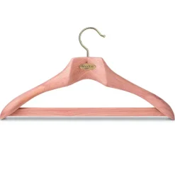 Fashion Gruccia Appendi Abiti in Legno di Cedro Pregiato Sagomata - Contoured Hanger Cassette Porta Lucidi Da Scarpe