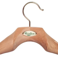 Fashion Gruccia Appendi Abiti in Legno di Cedro Pregiato Sagomata - Contoured Hanger Cassette Porta Lucidi Da Scarpe