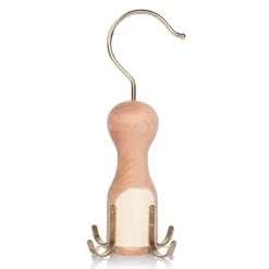 Outlet Gruccia Porta Cinture in Legno di Cedro Aromatico - Belt Keeper Cassette Porta Lucidi Da Scarpe