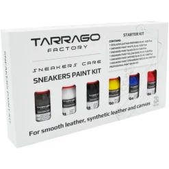 Hot Kit per Tingere le Scarpe in Pelle Liscia con 5 Colori - Tarrago Sneakers Paint Tintura Per Pelle Liscia|Tintura Per Pelle Liscia