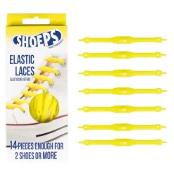 Sale Lacci da Scarpe Elastici in Silicone Gialli - Mai più Scarpe Slacciate Lacci Da Scarpe In Silicone