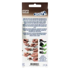 Hot Lacci da Scarpe Elastici in Silicone Marrone - Mai più Scarpe Slacciate Lacci Da Scarpe In Silicone