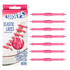 Best Lacci da Scarpe Elastici in Silicone Fuchsia - Mai più Scarpe Slacciate Lacci Da Scarpe In Silicone