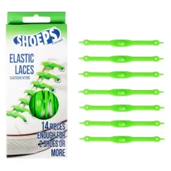 Online Lacci da Scarpe Elastici in Silicone Verde - Mai più Scarpe Slacciate Lacci Da Scarpe In Silicone