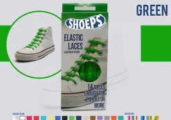 Online Lacci da Scarpe Elastici in Silicone Verde - Mai più Scarpe Slacciate Lacci Da Scarpe In Silicone