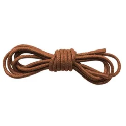 Hot Lacci da Scarpe Marroni Tondi Fini 2.5mm Cerati - Stringhe Varie Misure Lacci Da Scarpe Tondi Fini Cerati