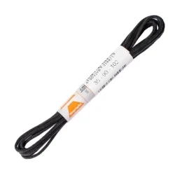 Best Lacci da Scarpe Neri Tondi Fini 2.5mm Cerati - Stringhe Varie Misure Lacci Da Scarpe Tondi Fini Cerati