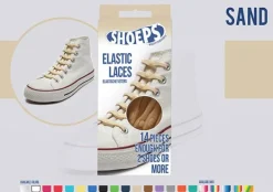 Discount Lacci per Scarpe Elastici Beige - Mai più scarpe slacciate Lacci Da Scarpe In Silicone