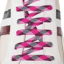 Online Lacci per Scarpe Sneakers Lunghi 140cm Piatti Rosa Multicolor Lacci Da Scarpe Piatti|Lacci Per Sneakers