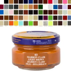 Hot Lucido per Scarpe in Pelle Crema Rinnova Colore - Shoe Cream Lucidi E Creme