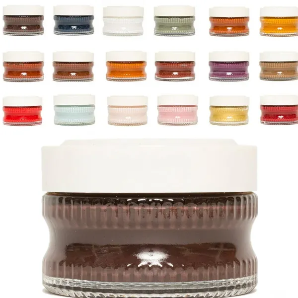 Clearance Lucido per Scarpe in Pelle con Applicatore - Shoe Cream Lucido Per Sedili In Pelle|Lucido Per Divani In Pelle
