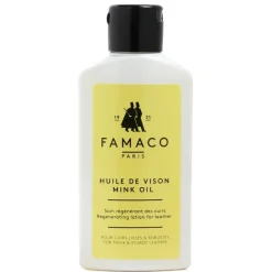 Hot Olio di Visone per la Cura delle Scarpe in Pelle Grassa - Paris Huile de vison Impearmibilizanti|Impermeabilizzanti