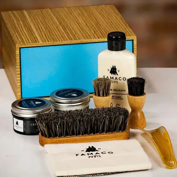 Clearance Set Completo per la Pulizia delle Scarpe in Pelle - kit Paris Set Pulizia Scarpa