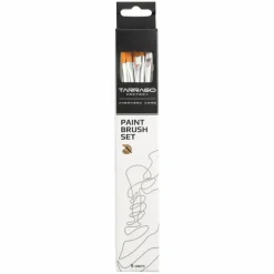 Best Set Pennelli Tintura e Personalizzazione Sneakers Tarrago Paint Brush Set Tintura Per Pelle Liscia|Tintura Per Pelle Liscia