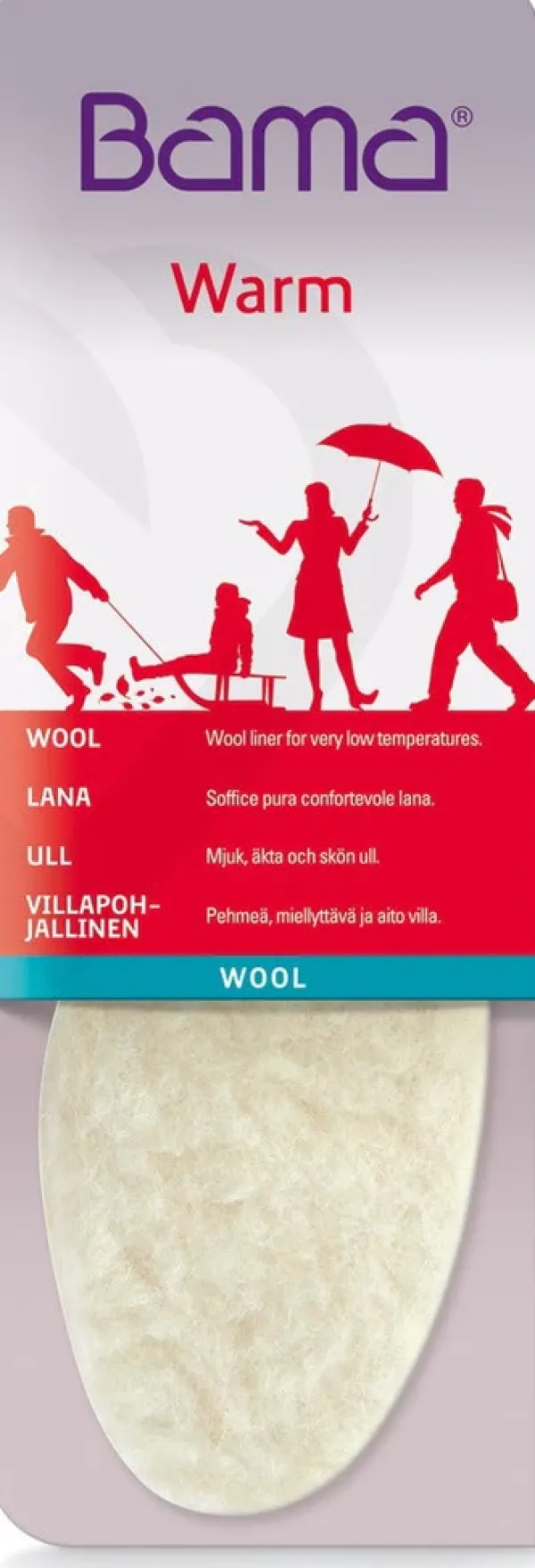 Discount Solette da Scarpe in Lana per Piedi Caldi - Wool Solette Invernali