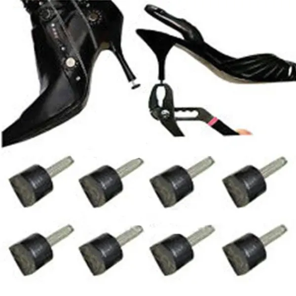 Clearance Tacchi a Spillo Neri per Scarpe da Donna 25 Paia - Tacchetti Tip Tap Tacchi Da Scarpe