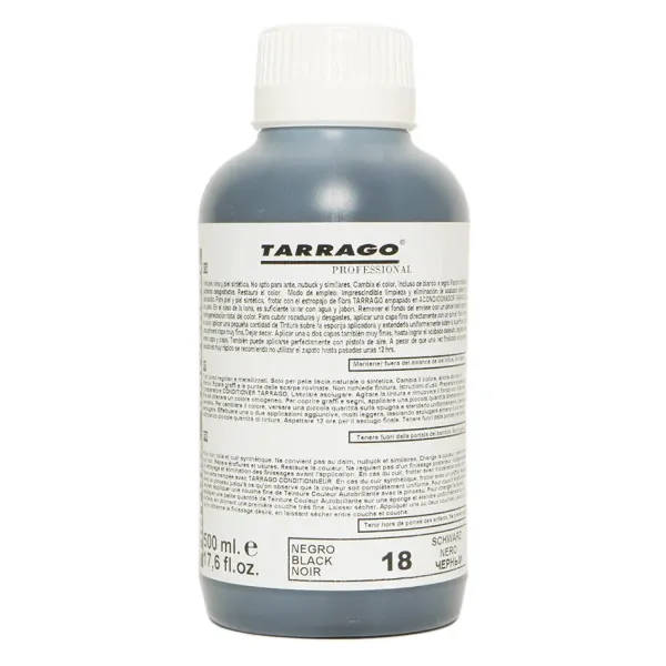 Outlet Tintura Nera per Pelle Scarpe Borse e Accessori - Professional 500ml Tintura Per Pelle Liscia|Tintura Per Pelle Liscia