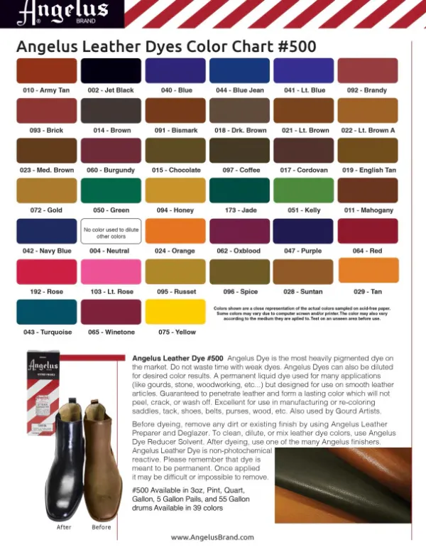 Discount Tintura Penetrante per Pelle Liscia e Vernice Leather Dye Colori Per Rinnovare Borse|Tintura Per Pelle Liscia