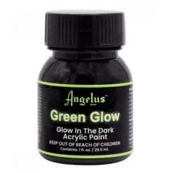Outlet Tintura per Scarpe e Sneakers in Pelle e Tessuto - Acrylic Green Glow In The Dark Tintura Per Pelle Liscia|Tintura Per Pelle Liscia