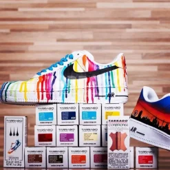Clearance Tintura per Tingere Colorare e Dipingere le Scarpe in Pelle - Tarrago Sneakers Paint Tintura Per Pelle Liscia|Tintura Per Pelle Liscia
