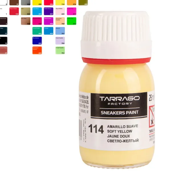 Clearance Tintura per Tingere Colorare e Dipingere le Scarpe in Pelle - Tarrago Sneakers Paint Tintura Per Pelle Liscia|Tintura Per Pelle Liscia
