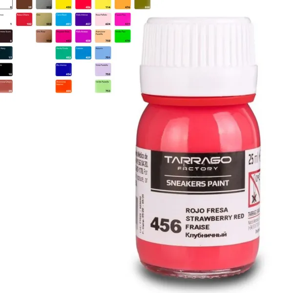 Clearance Tintura per Tingere Colorare e Dipingere le Scarpe in Pelle - Tarrago Sneakers Paint Tintura Per Pelle Liscia|Tintura Per Pelle Liscia