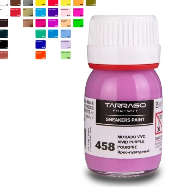 Clearance Tintura per Tingere Colorare e Dipingere le Scarpe in Pelle - Tarrago Sneakers Paint Tintura Per Pelle Liscia|Tintura Per Pelle Liscia