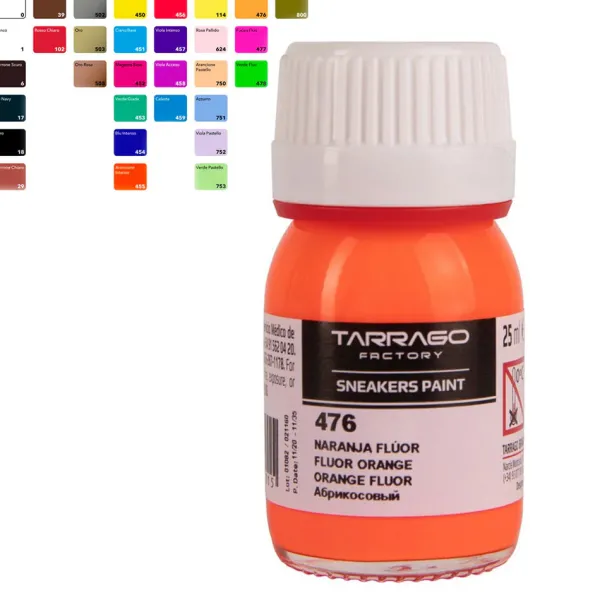 Clearance Tintura per Tingere Colorare e Dipingere le Scarpe in Pelle - Tarrago Sneakers Paint Tintura Per Pelle Liscia|Tintura Per Pelle Liscia