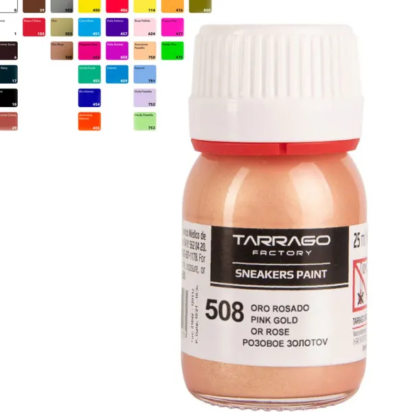 Clearance Tintura per Tingere Colorare e Dipingere le Scarpe in Pelle - Tarrago Sneakers Paint Tintura Per Pelle Liscia|Tintura Per Pelle Liscia