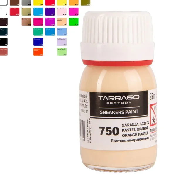 Clearance Tintura per Tingere Colorare e Dipingere le Scarpe in Pelle - Tarrago Sneakers Paint Tintura Per Pelle Liscia|Tintura Per Pelle Liscia
