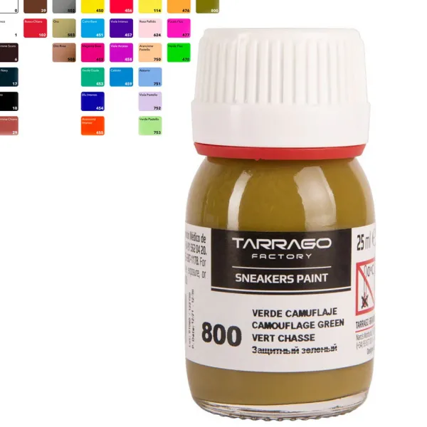 Clearance Tintura per Tingere Colorare e Dipingere le Scarpe in Pelle - Tarrago Sneakers Paint Tintura Per Pelle Liscia|Tintura Per Pelle Liscia