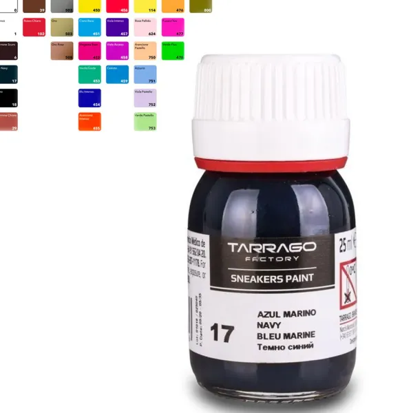 Clearance Tintura per Tingere Colorare e Dipingere le Scarpe in Pelle - Tarrago Sneakers Paint Tintura Per Pelle Liscia|Tintura Per Pelle Liscia
