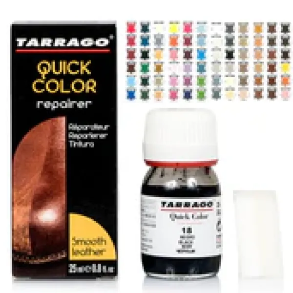 Hot Tintura Rinnova Colore per Interni Auto e Volante in Pelle Liscia - Quick Color Colori Per Rinnovare Borse|Tintura Per Pelle Liscia